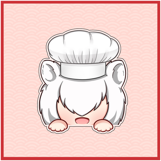 Bear Peeker Sticker