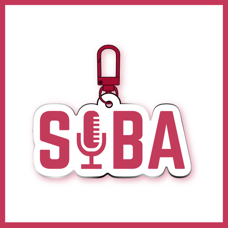 SOBA Horizontal Logo Keychain