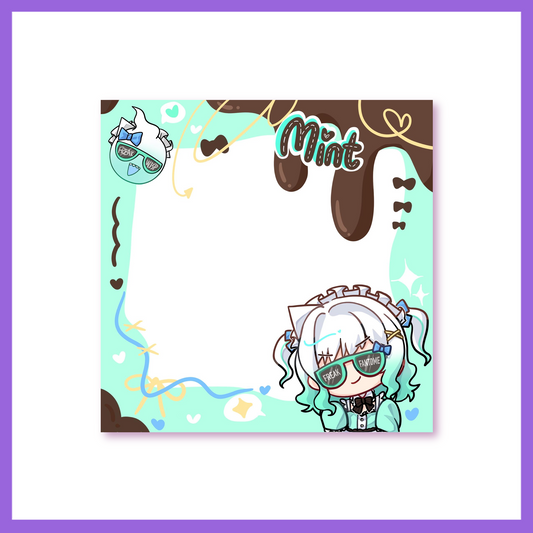 Mint Fantome Sticky Notes