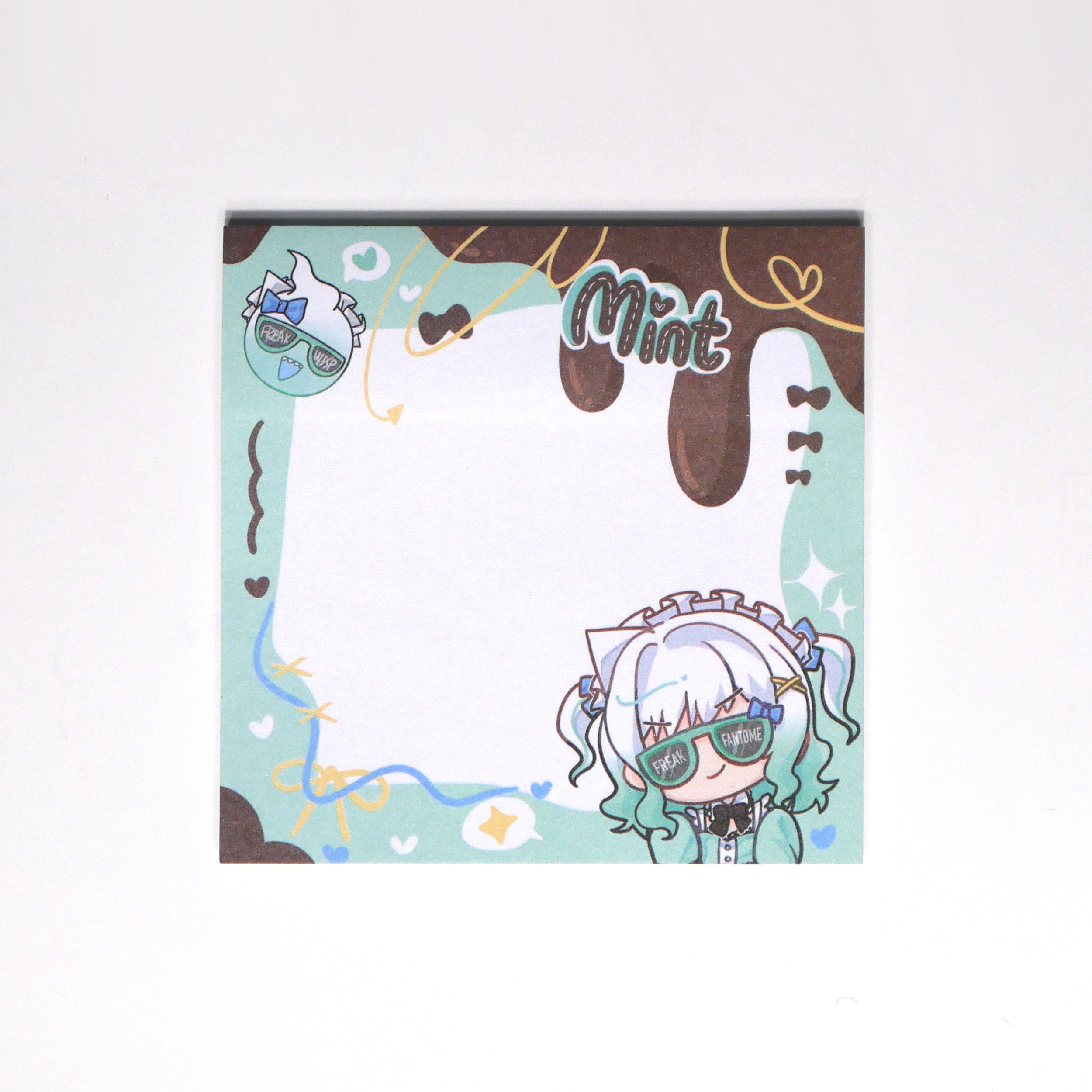 Mint Fantome Sticky Notes – V-Oshi