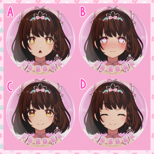 Feebee Debut Buttons
