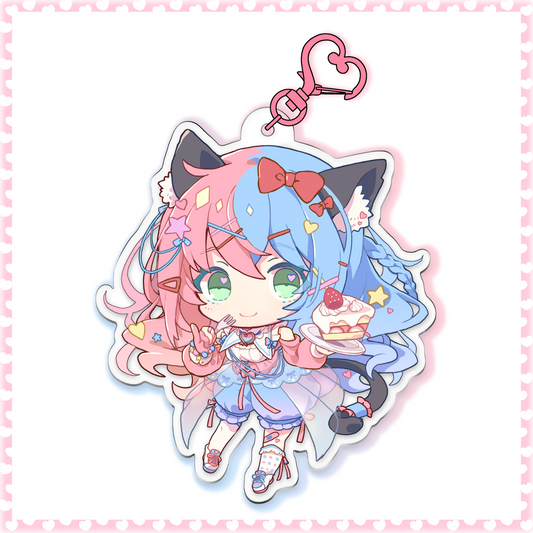 Kisaka Debut Outfit Keychain