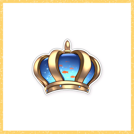 MariMari_EN Crown Sticker