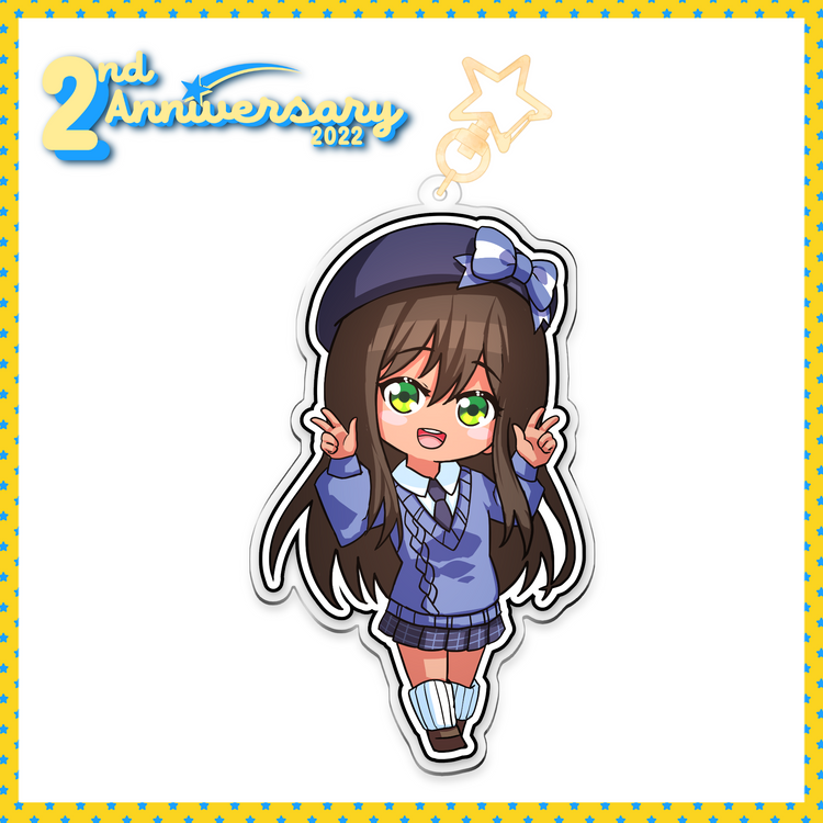 Nyaru Casual Outfit Keychain