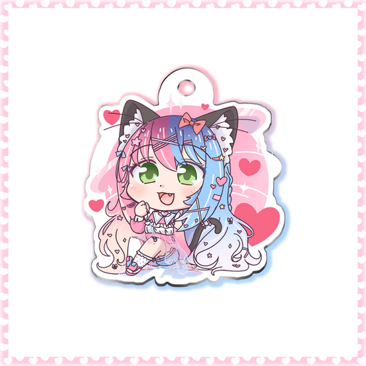 Pastel Sit Kisaka Keychain