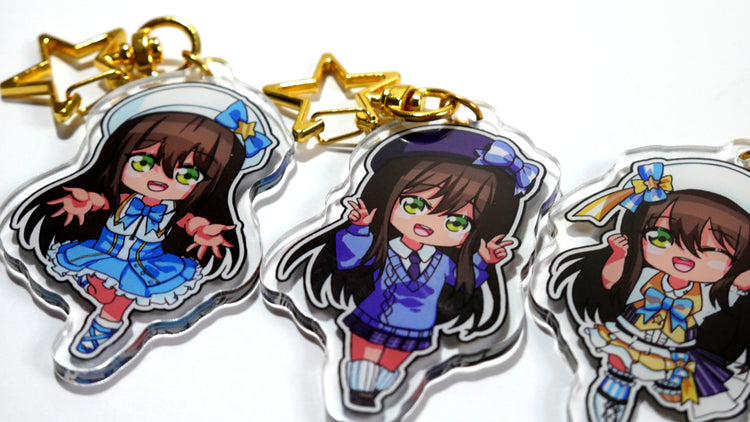 Nyaru Casual Outfit Keychain