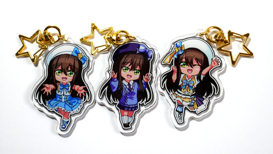 Nyaru Casual Outfit Keychain